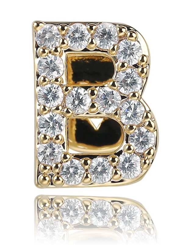 Gold Plated Single Bottom Grillz for Your Teeth