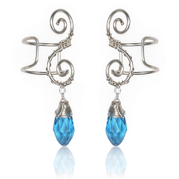 Elf Ear Cuff Earrings, OwMell Non Pierced Ear