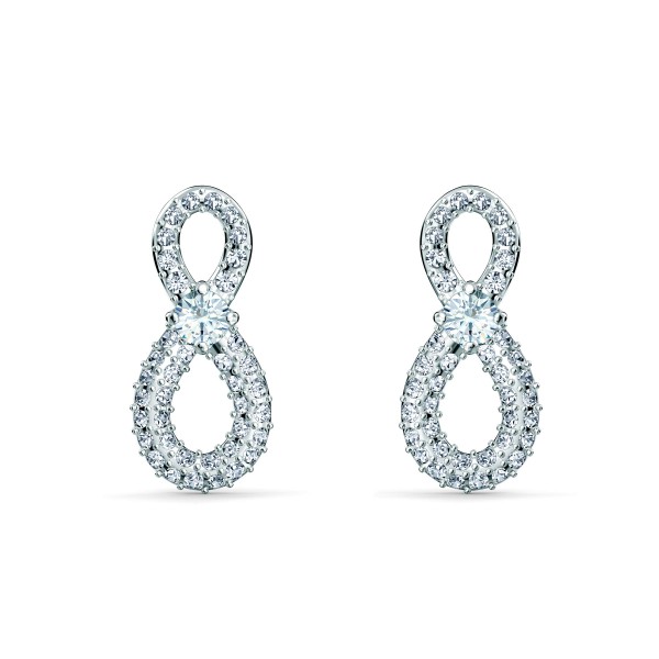 SWAROVSKI Infinity Stud Pierced Earrings