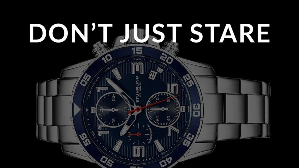 Chronograph Blue Wrist Watch with Date and Stainless Steel Link Bracelet