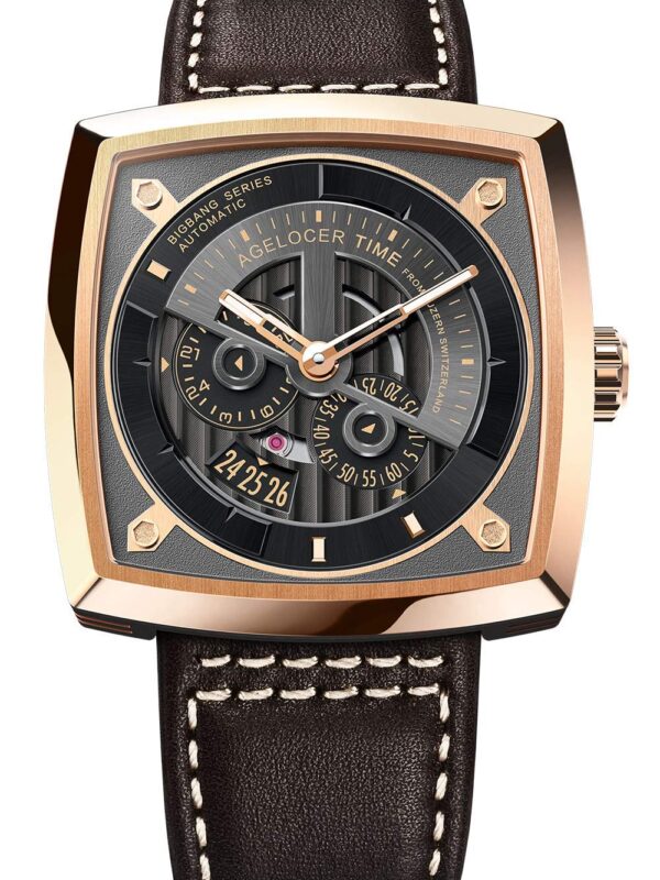 Black Punk Watch Luminous Spor Agelocer Watch