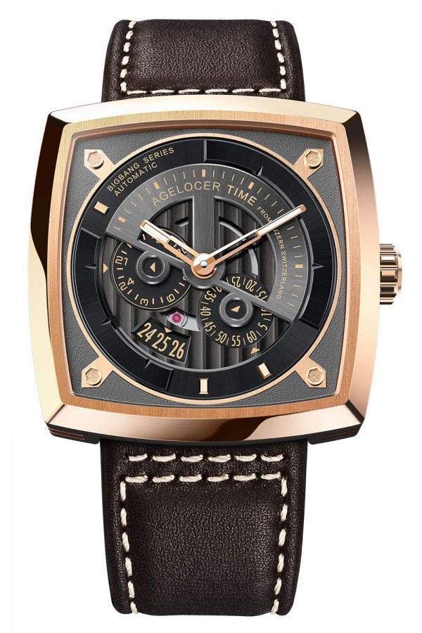 Black Punk Watch Luminous Spor Agelocer Watch