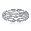 Bling Jewelry Large Crystal Fashion Art Deco