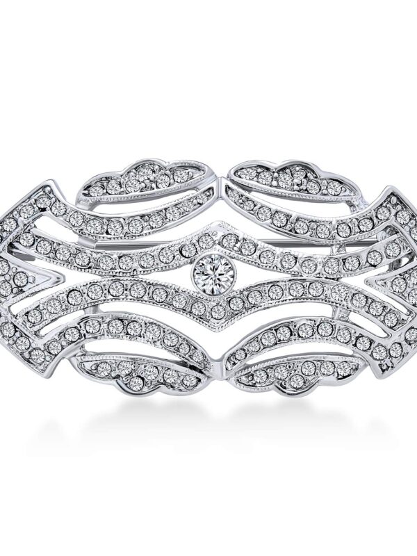 Bling Jewelry Large Crystal Fashion Art Deco