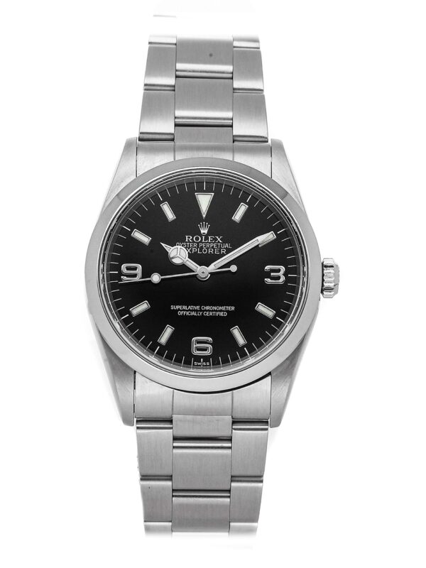 Black Dial Watch Rolex Explorer Automatic