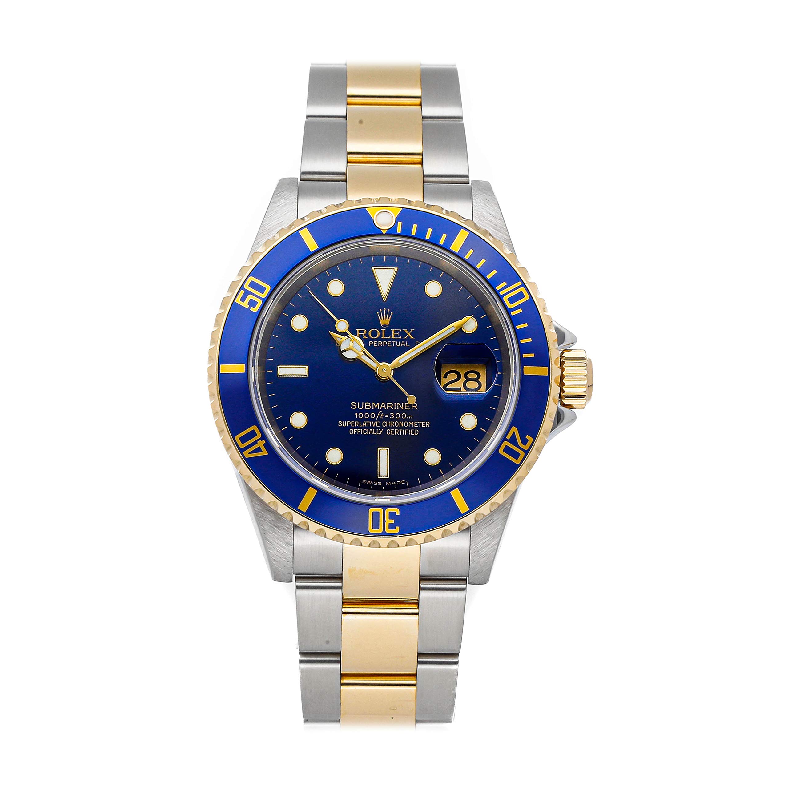 Rolex Submariner Mechanical (Automatic) Blue Dial Mens Watch