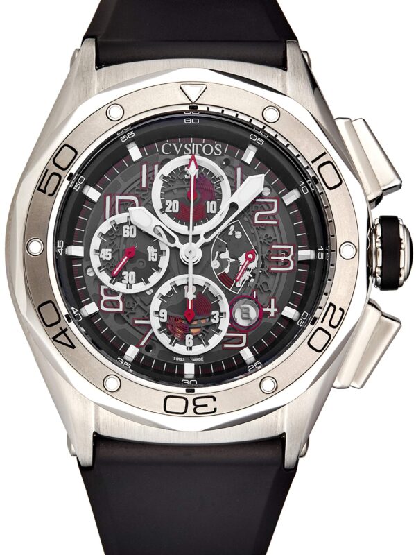 Cvstos Men's 'Challenge-R 50' 2 Day Power Reserve Automatic Watch