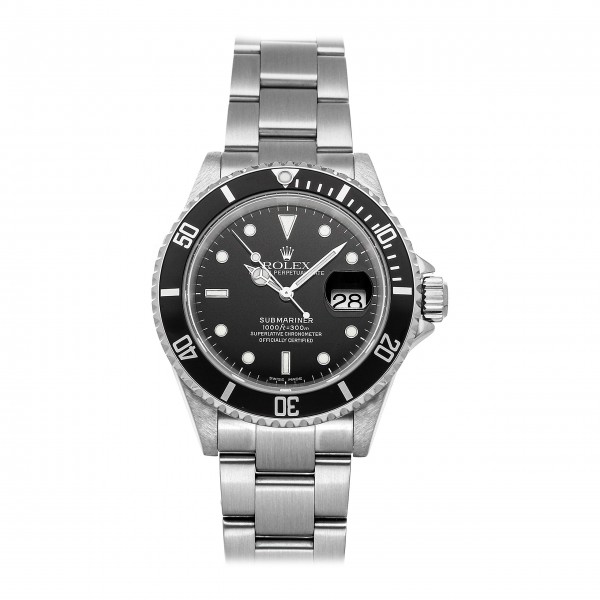 Black Dial Mens Watch Rolex Submariner Mechanical