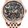 Agelocer Skeleton Stainless Steel Automatic Mechanical Men's Watch