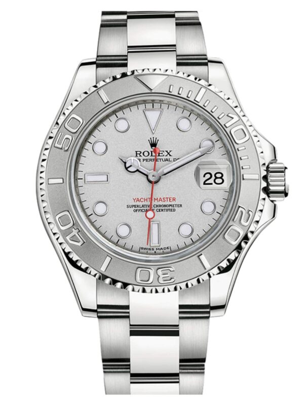 Platinum Rolex Yacht Master with Platinum Dial