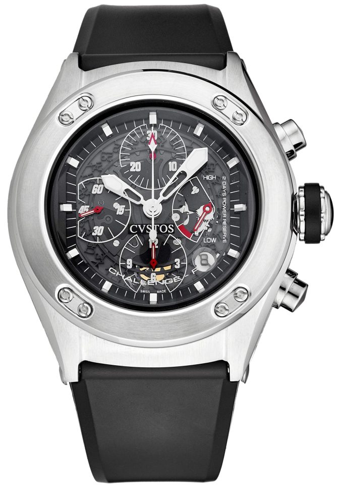Black Dial with Luminous Hands and Date Automatic Chronograph Watch