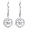 Swarovski Sparkling Dance Drop Pierced Earrings