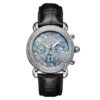 Carat Diamond Wrist Watch with Leather Bracelet Victory