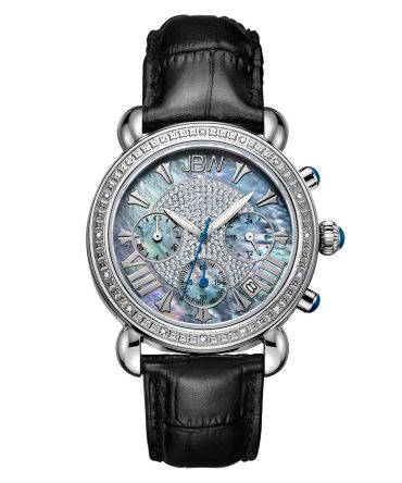 Carat Diamond Wrist Watch with Leather Bracelet Victory