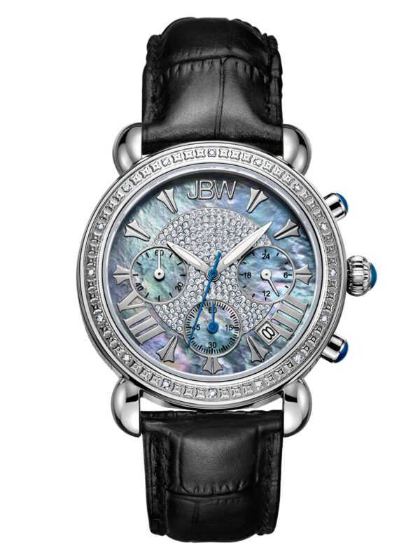 Carat Diamond Wrist Watch with Leather Bracelet Victory