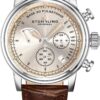 Stuhrling Original Mens Leather Watch Chronograph Pulsometer