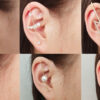 Wrap Crawler Hook Hypoallergenic Stud Earrings Set