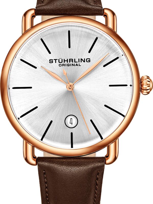 Stuhrling Original Ascot Mens Black Watch Analog