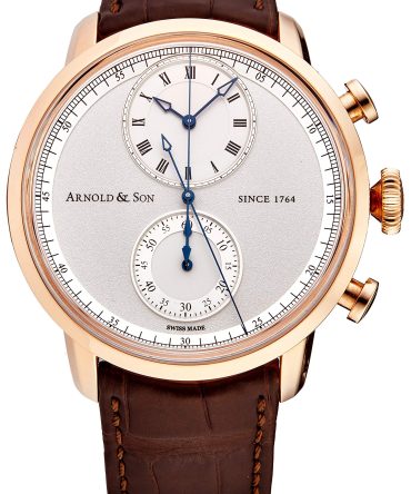 18K Rose Gold Automatic Watch Arnold & Son True Beat Chronograph
