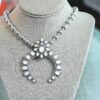 American West Sterling Silver Green Aventurine Fish Pendant