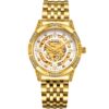 BINLUN 18K Gold Plated Automatic Wrist Watches for Men