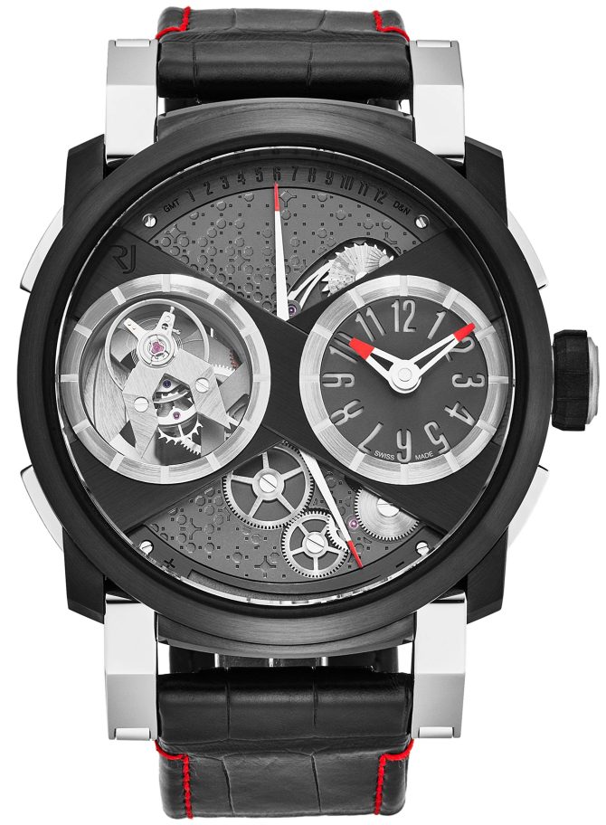 Moon Orbiter GMT Romain Jerome Flying Tourbillon Swiss Watch