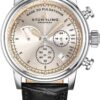 Stuhrling Original Mens Leather Watch Chronograph Pulsometer
