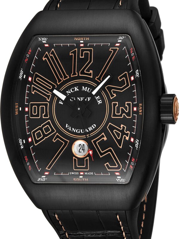 Franck Muller Vanguard Black Titanium Automatic Watch