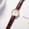 STARKING Watch Women Burgundy Self Wind Automatic