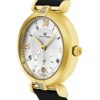 Alexander Monarch Olympias Date Diamond Silver & Gold Women's Dress Watch