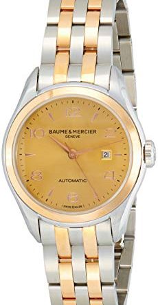 Baume & Mercier Clifton Womens Two Tone Automatic Watch