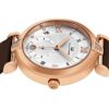 Alexander Monarch Olympias Date Diamond Silver Elegant Ladies Watch
