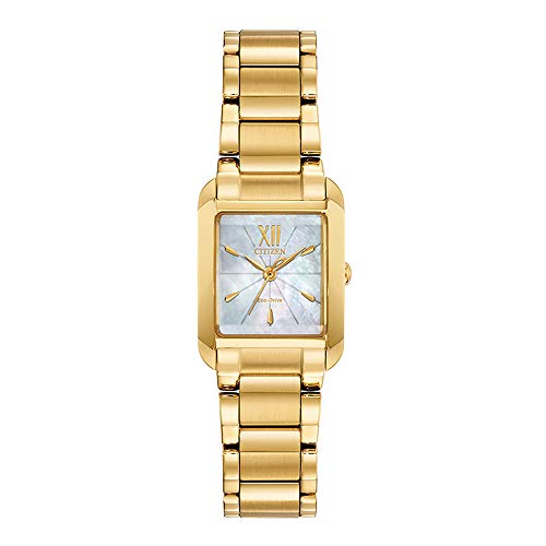 Ladies' Citizen Eco-Drive Bianca Yellow Gold-Tone Watch