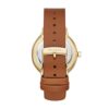 Skagen Women's Nillson Quartz Analog Stainless Steel and Leather Watch