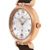 Alexander Monarch Olympias Date Diamond Silver Elegant Ladies Watch