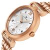 Alexander Monarch Olympias Date Silver Large Face Stainless Steel