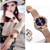 Starry Sky Women's Magnetic Mesh Watch - Stylish, Waterproof & Elegant