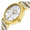 Alexander Monarch Olympias Date Diamond Silver Watch for Women
