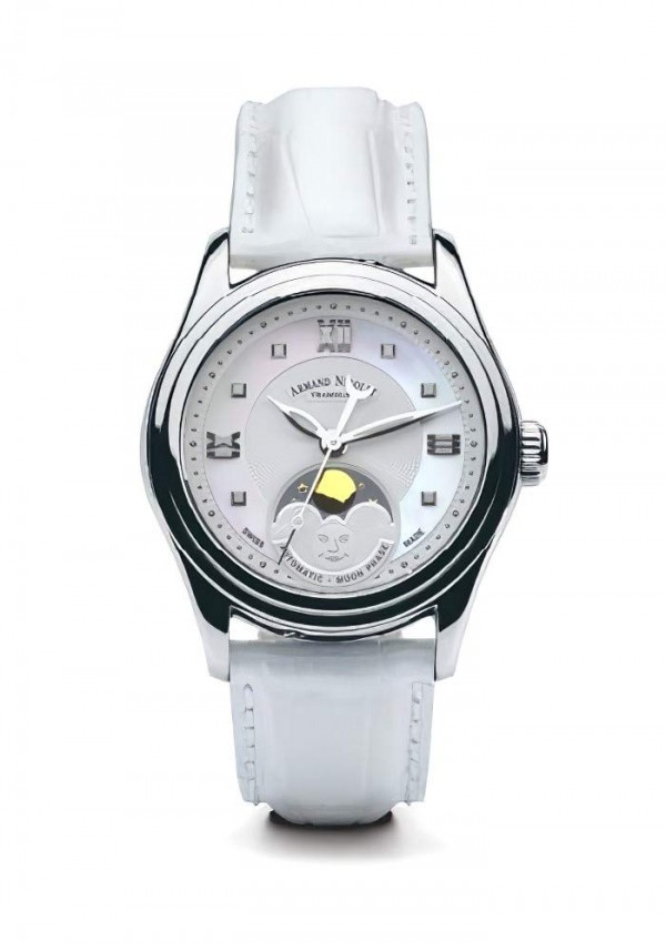 Armand Nicolet Ladies-Wristwatch M03-2 Moon Phase Analog Automatic