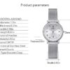 IBSO Women Watches Mesh Watch Band Fashion Quartz Watch