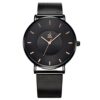 SK Watches Women Stainless Steel Band Ladies Quartz