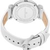 Alexander Monarch Olympias Date Silver Large Face Watch for Women