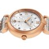 Alexander Monarch Olympias Date Silver Watch for Women