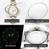 OLEVS Wrist Watch for Women, Luxury Small Face Classic Lady Watch
