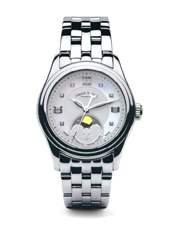Armand Nicolet Ladies-Wristwatch Moon Phase Analog Automatic