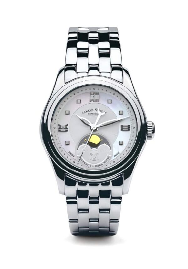 Armand Nicolet Ladies-Wristwatch Moon Phase Analog Automatic