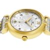 Alexander Monarch Olympias Date Diamond Silver Watch for Women