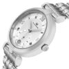 Alexander Monarch Olympias Date Silver Large Face Watch for Women
