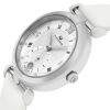 Alexander Monarch Olympias Date Silver Large Face Watch for Women