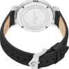 Alexander Monarch Olympias Date Diamond Silver Large Face Watch